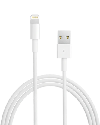 Mynd af Apple USB-A í Lightning 1m hleðslusnúra 