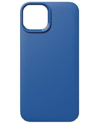 Mynd af Nudient iPhone 14 Thin Case Blueprint Blue