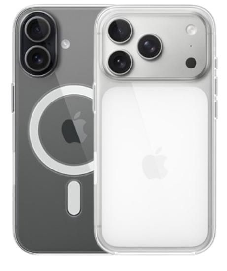 Mynd af iPhone 17 (allir) glært MagSafe hulstur