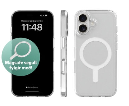 Mynd af CLRPRTCT Umhverfisvæn Hulstur fyrir iPhone MagSafe Bundle 