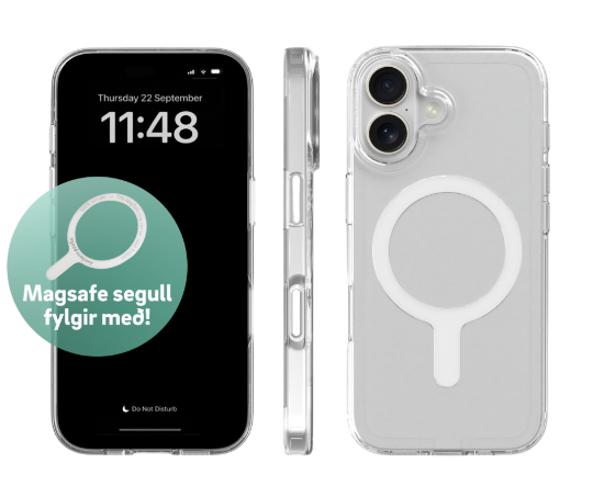 Mynd af CLRPRTCT Umhverfisvæn Hulstur fyrir iPhone MagSafe Bundle 