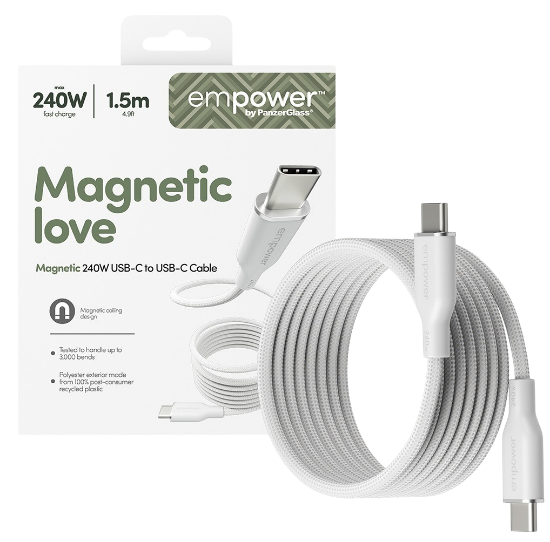 Mynd af Empower Magnetic 240W USB-C Snúra