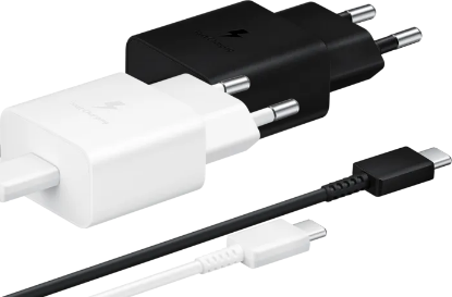 Mynd af Samsung hleðslutæki 15W USB-C með snúru