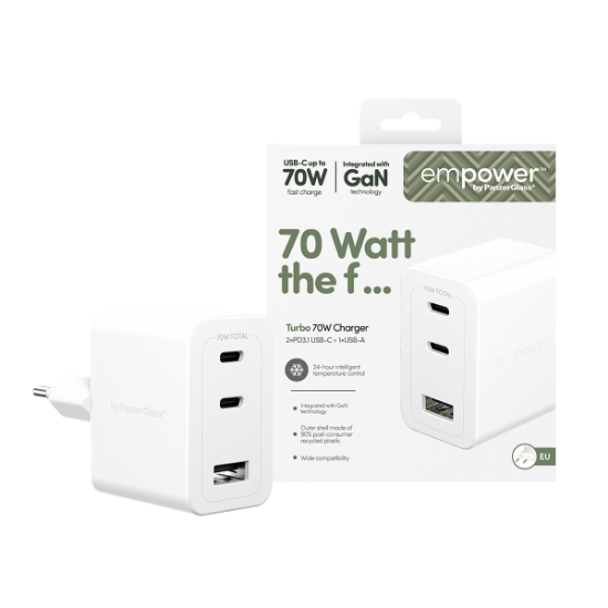 Mynd af Empower Turbo 70W hleðslukubbur 